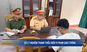 Xử lý nghiêm thanh thiếu niên vi phạm giao thông