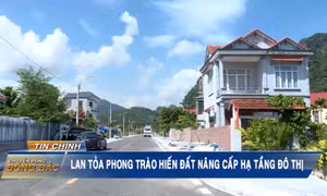 Lan tỏa phong trào hiến đất nâng cấp hạ tầng đô thị