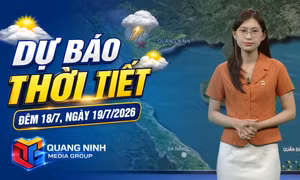 Dự báo thời tiết đêm 18, ngày 19/7/2026