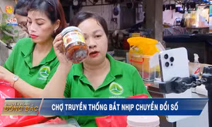 Chợ truyền thống bắt nhịp chuyển đổi số