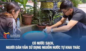 Có nước sạch, người dân vẫn sử dụng nguồn nước tự khai thác