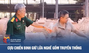 Cựu chiến binh giữ lửa nghề gốm truyền thống