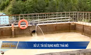 Xử lý, tái sử dụng nước thải mỏ