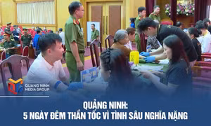 Quảng Ninh: 5 ngày đêm thần tốc vì tình sâu nghĩa nặng
