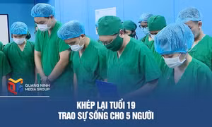 Khép lại tuổi 19, trao sự sống cho 5 người