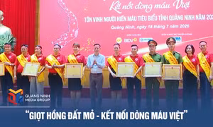 “Giọt hồng Đất Mỏ - Kết nối dòng máu Việt”