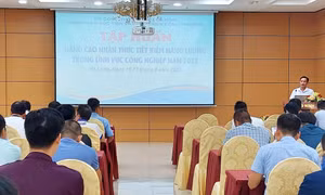Tập huấn nâng cao nhận thức về tiết kiệm năng lượng trong lĩnh vực công nghiệp