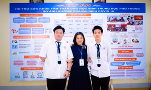 Nam sinh tài năng của THPT Chuyên Hạ Long