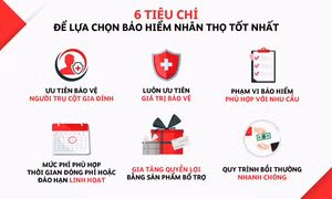 6 tiêu chí lựa chọn bảo hiểm nhân thọ