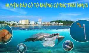 Huyện đảo không rác thải nhựa