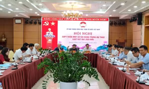Ủy ban Trung ương MTTQ Việt Nam: Tổ chức Hội nghị lấy ý kiến về Dự thảo Luật Đất đai (sửa đổi)