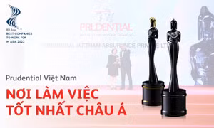 Prudential Việt Nam giành giải thưởng kép tại Insurance Asia Awards 2022 và HR Asia Awards 2022 