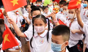 Hôm nay (22/8), hơn 1,9 triệu học sinh lớp 1 tựu trường