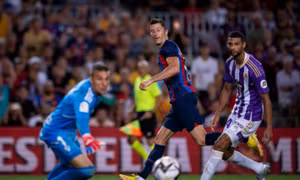 Lewandowski lên dẫn đầu Vua phá lưới La Liga