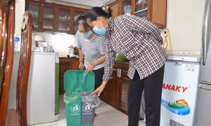 Phân loại rác thải sinh hoạt từ hộ gia đình