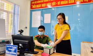 Công an huyện Vân Đồn đẩy mạnh thực hiện Đề án 06