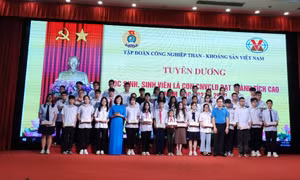 TKV: Tuyên dương học sinh, sinh viên là con CNVCLĐ đạt thành tích cao trong học tập