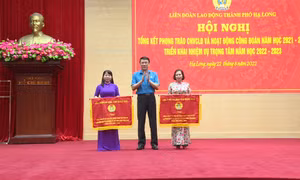 LĐLĐ TP Hạ Long: Triển khai nhiệm vụ hoạt động công đoàn năm học 2022-2023