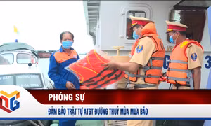 Đảm bảo trật tự ATGT đường thuỷ mùa mưa bão