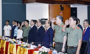 Trao Danh hiệu Anh hùng LLVTND cho một đơn vị của lực lượng Tình báo Công an nhân dân