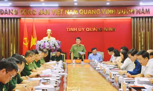 Đoàn khảo sát số 2 của Trung ương làm việc với Quảng Ninh về Nghị quyết Trung ương 8, khóa XI