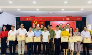 Phường Hồng Gai (TP Hạ Long): Sơ kết 1 năm làm điểm thực hiện mô hình An ninh cơ sở 