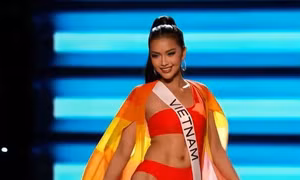 Ngọc Châu tự tin thi bikini ở bán kết Hoa hậu Hoàn vũ
