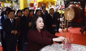 Quyền Chủ tịch nước dự Lễ kỷ niệm 1983 năm khởi nghĩa Hai Bà Trưng