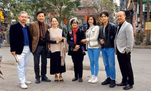 NSND Trung Anh đóng phim lịch sử