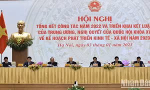 Đoàn kết, đồng lòng, vượt mọi khó khăn, quyết tâm hoàn thành thắng lợi mọi nhiệm vụ, chỉ tiêu năm 2023