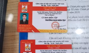 Tự xưng phóng viên cưỡng đoạt tiền doanh nghiệp