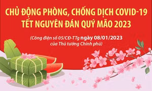 Chủ động phòng, chống dịch COVID-19 dịp Tết 