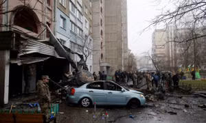 Rơi trực thăng, Bộ trưởng Nội vụ Ukraine cùng 15 người tử nạn