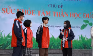 Ngoại khóa “Sức khỏe tâm thần học đường”