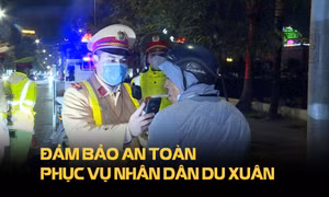 Đảm bảo an toàn phục vụ nhân dân du xuân