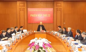 Phiên họp thứ 23 của Ban Chỉ đạo Trung ương về phòng, chống tham nhũng