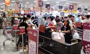 Tổng mức bán lẻ hàng hóa và doanh thu dịch vụ tiêu dùng tăng 19,8%