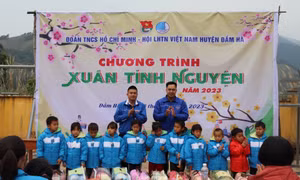 Huyện đoàn Đầm Hà: Chương trình “Xuân tình nguyện” năm 2023