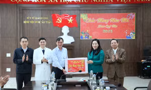 Phó Chủ tịch UBND tỉnh Nguyễn Thị Hạnh thăm, tặng quà Tết Bệnh viện Bảo vệ sức khỏe tâm thần Quảng Ninh