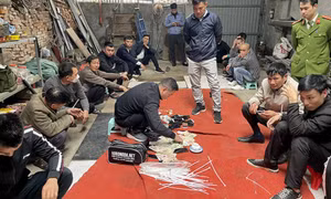 Phá sới bạc ngày Tết, thu giữ hàng trăm triệu đồng