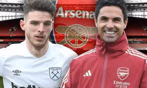 Chuyển nhượng Declan Rice sang Arsenal nguy cơ đổ bể