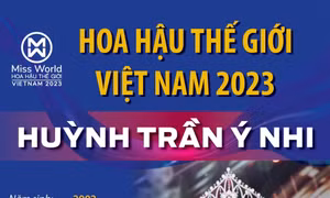 Hoa hậu Thế giới Việt Nam 2023 Huỳnh Trần Ý Nhi