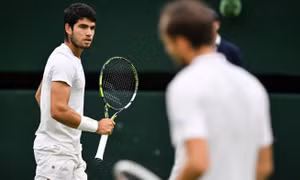 Alcaraz hạ Medvedev ở bán kết Wimbledon