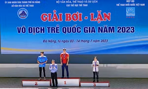 Đoàn Quảng Ninh giành 4 HCV tại Giải Bơi - Lặn vô địch trẻ Quốc gia 2023