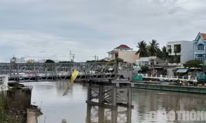 Vụ sập cầu tạm ở Trà Vinh: Chủ đầu tư hứa sửa lại cầu trong 1 tuần
