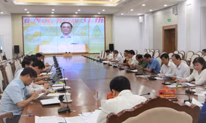 Hội nghị trực tuyến toàn quốc triển khai thực hiện sắp xếp đơn vị hành chính cấp huyện, cấp xã giai đoạn 2023 - 2030
