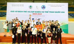 Quảng Ninh đoạt Nhất toàn đoàn Cúp Khiêu vũ thể thao quốc gia 2023
