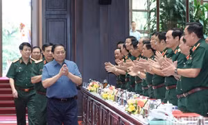 Thủ tướng Phạm Minh Chính dự Hội nghị Quân chính toàn quân 6 tháng đầu năm 2023