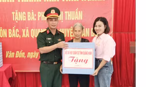 Bộ CHQS tỉnh Quảng Ninh: Khánh thành nhà tình nghĩa cho đối tượng chính sách