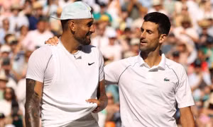 Djokovic chung nhánh Kyrgios ở Wimbledon
